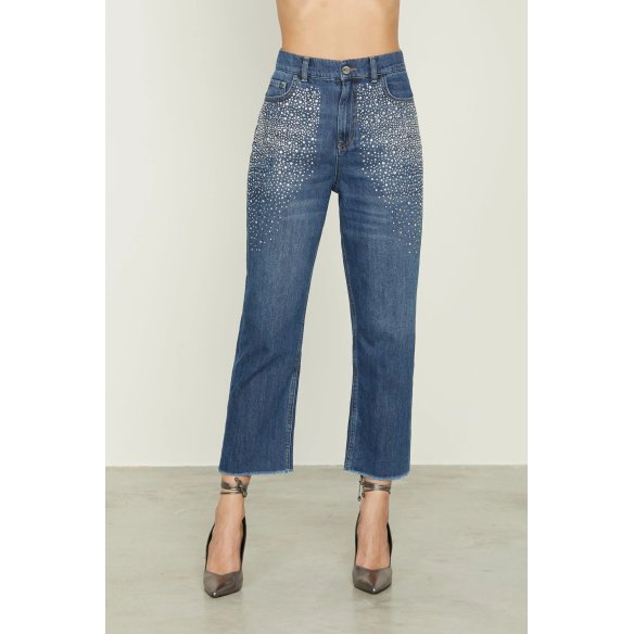 Jeans Iku-Strass