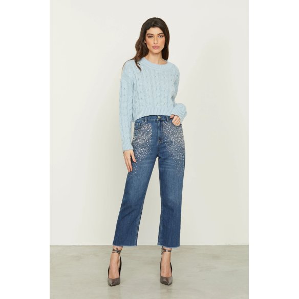 Jeans Iku-Strass